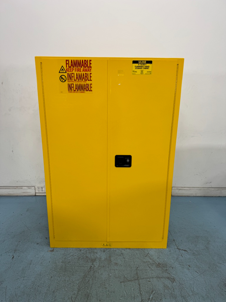 Image of ULine Flammable Liquid Storage Cabinet